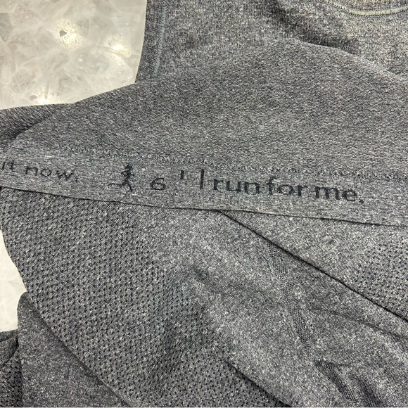 ITEM 1, LULULEMON, Grey, High Neck, Swiftly Tank Top, Size 6 - Picture 2 of 6